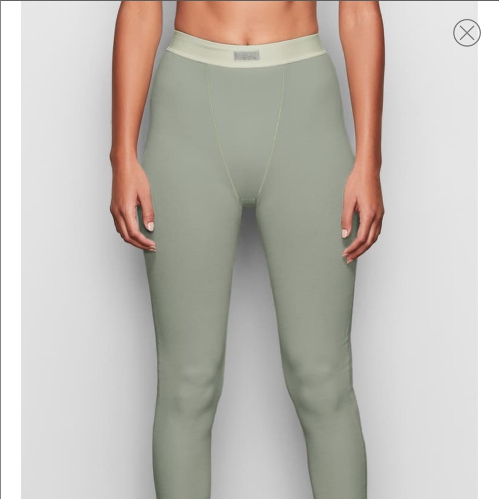 SKIMS COTTON RIB THERMAL LEGGINGS